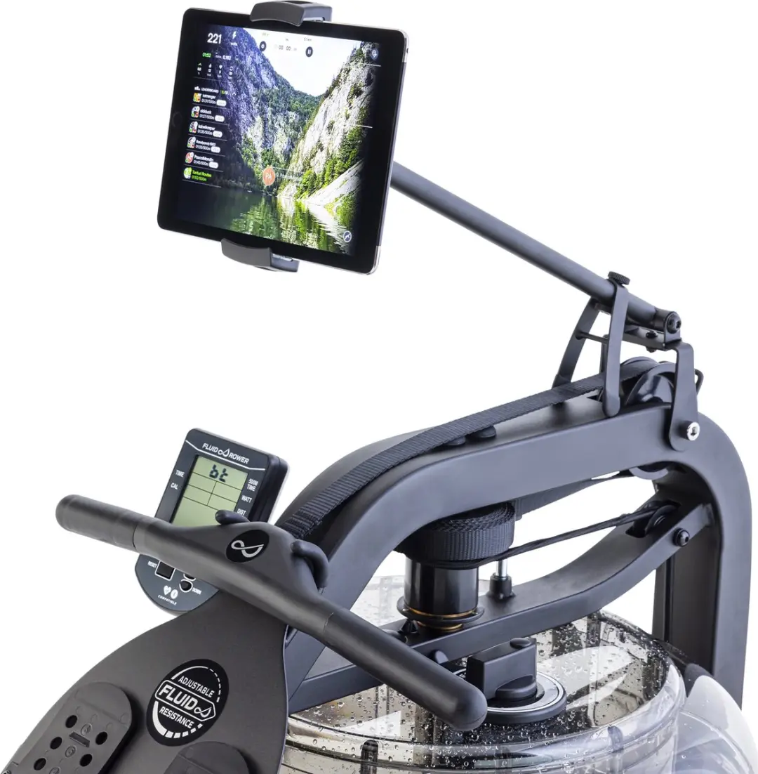 Fluid Tablet Holder Long MEGA & Apollo Pro - Zwart
