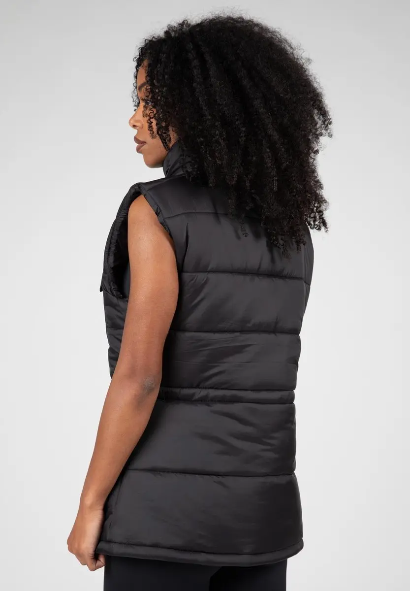 Gorilla Wear Lucia Bodywarmer XS - Zwart