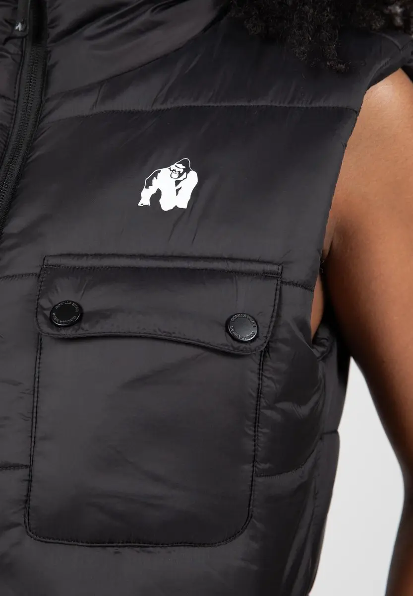 Gorilla Wear Lucia Bodywarmer XS - Zwart