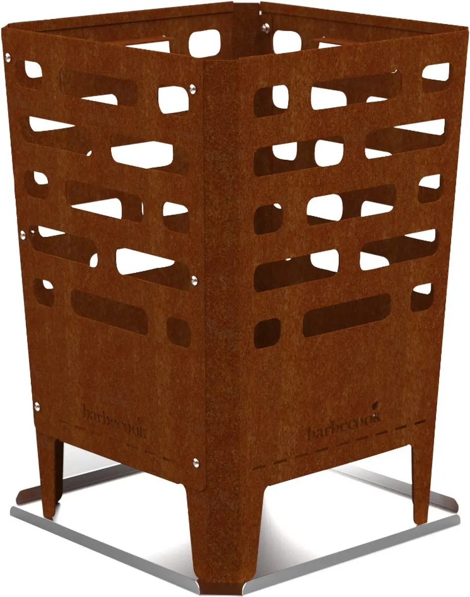 Barbecook Jill Vuurkorf Cortenstaal 38x38x55cm