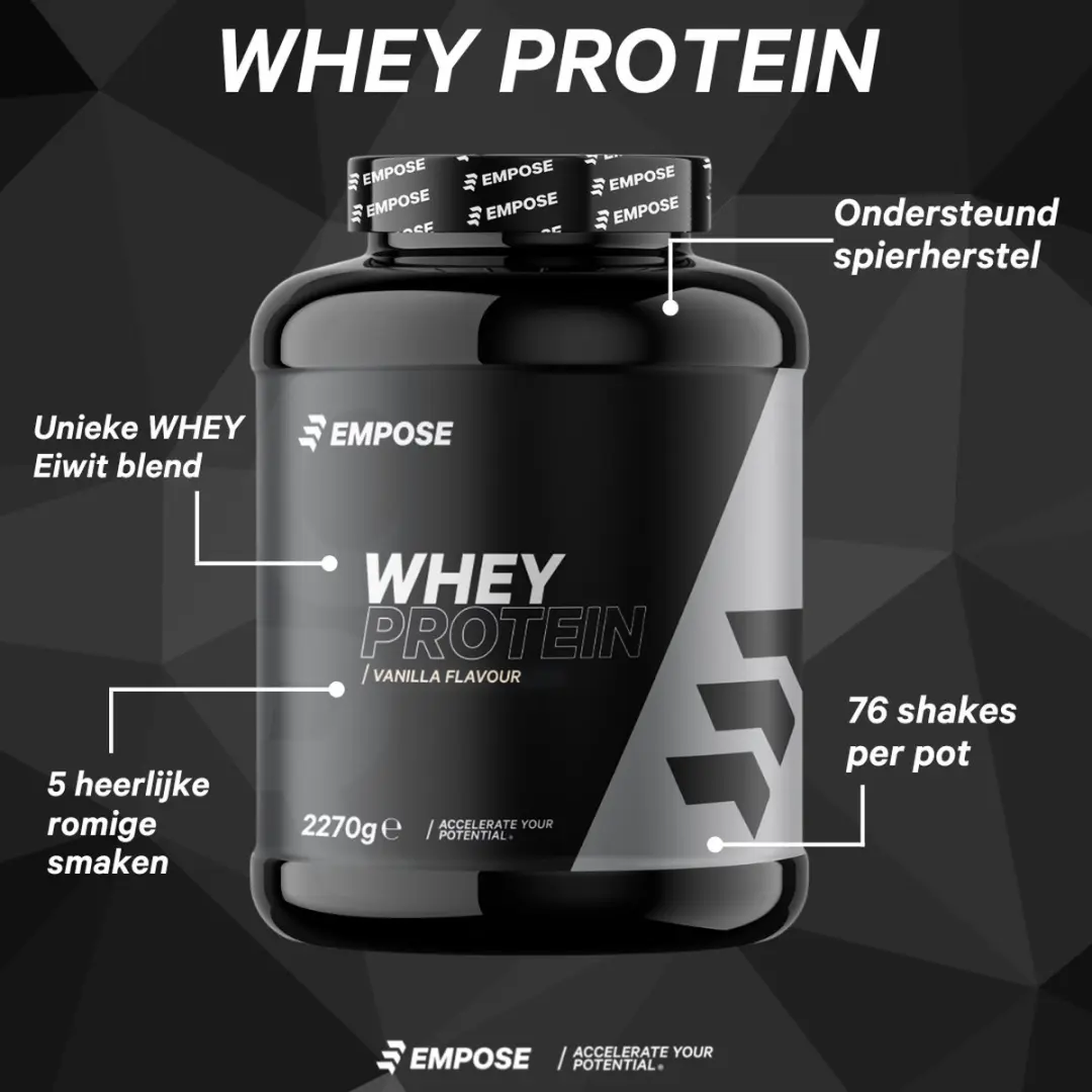 Empose Nutrition Whey Protein Vanille 2270g