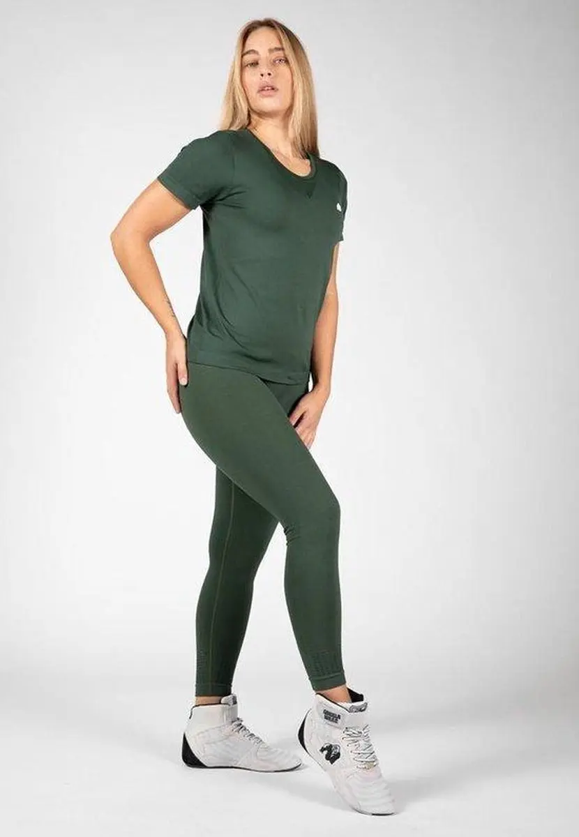 Gorilla Wear Neiro Seamless Legging Legergroen M/L