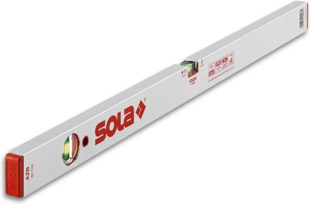 Sola AZB 150 Aluminium Waterpas 150cm - Zilver