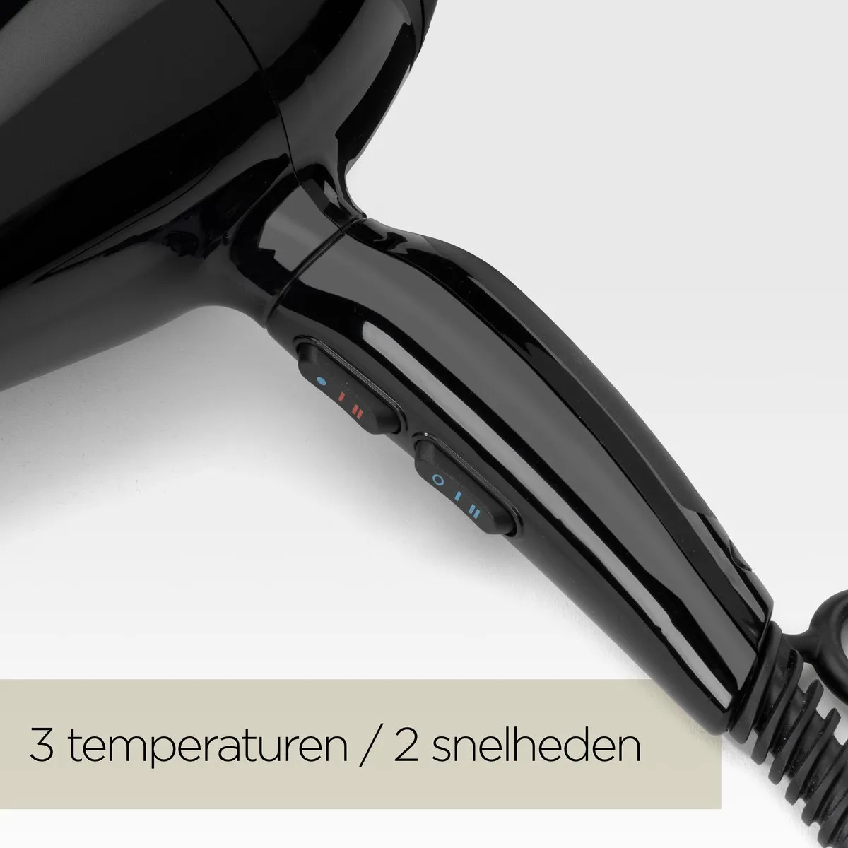 Babyliss Compact Pro 2400 Föhn 6715DE - 2400W - Ionisch - Zwart