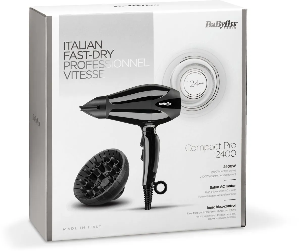 Babyliss Compact Pro 2400 Föhn 6715DE