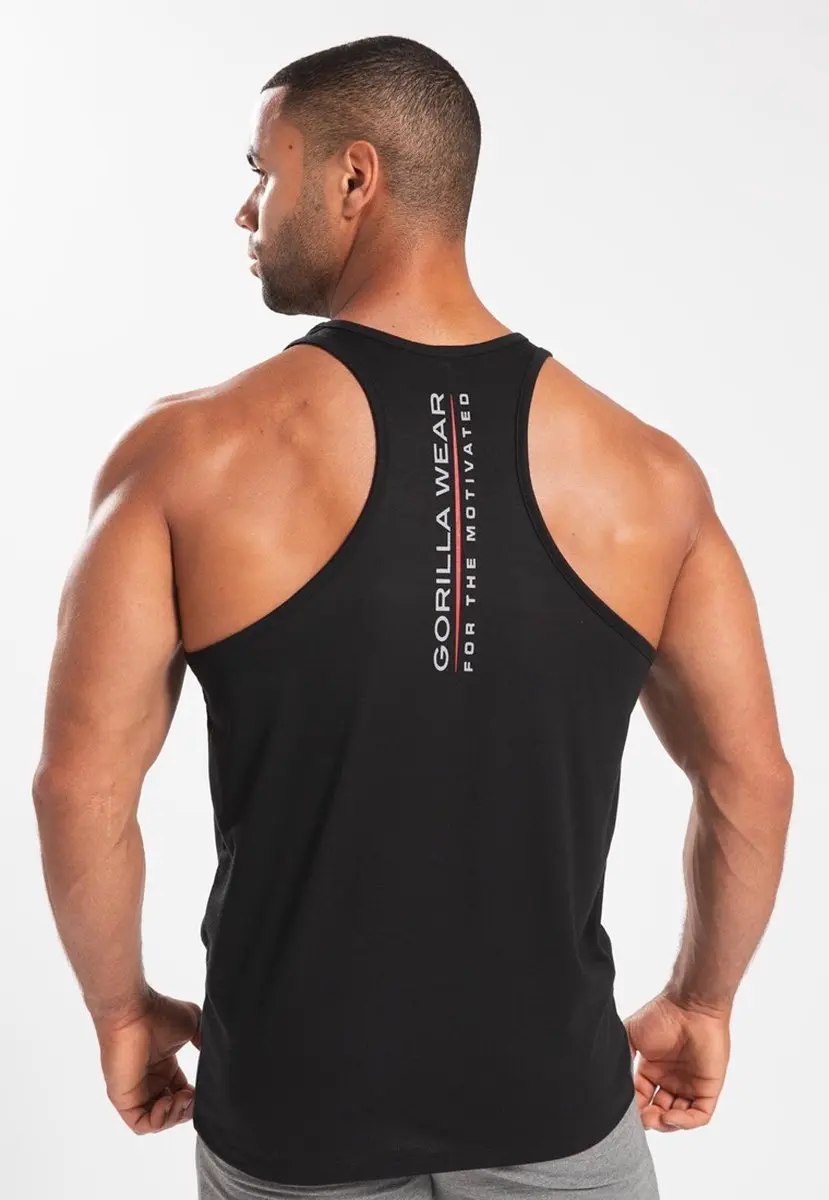 Gorilla Wear Lafayette Tanktop - Zwart L