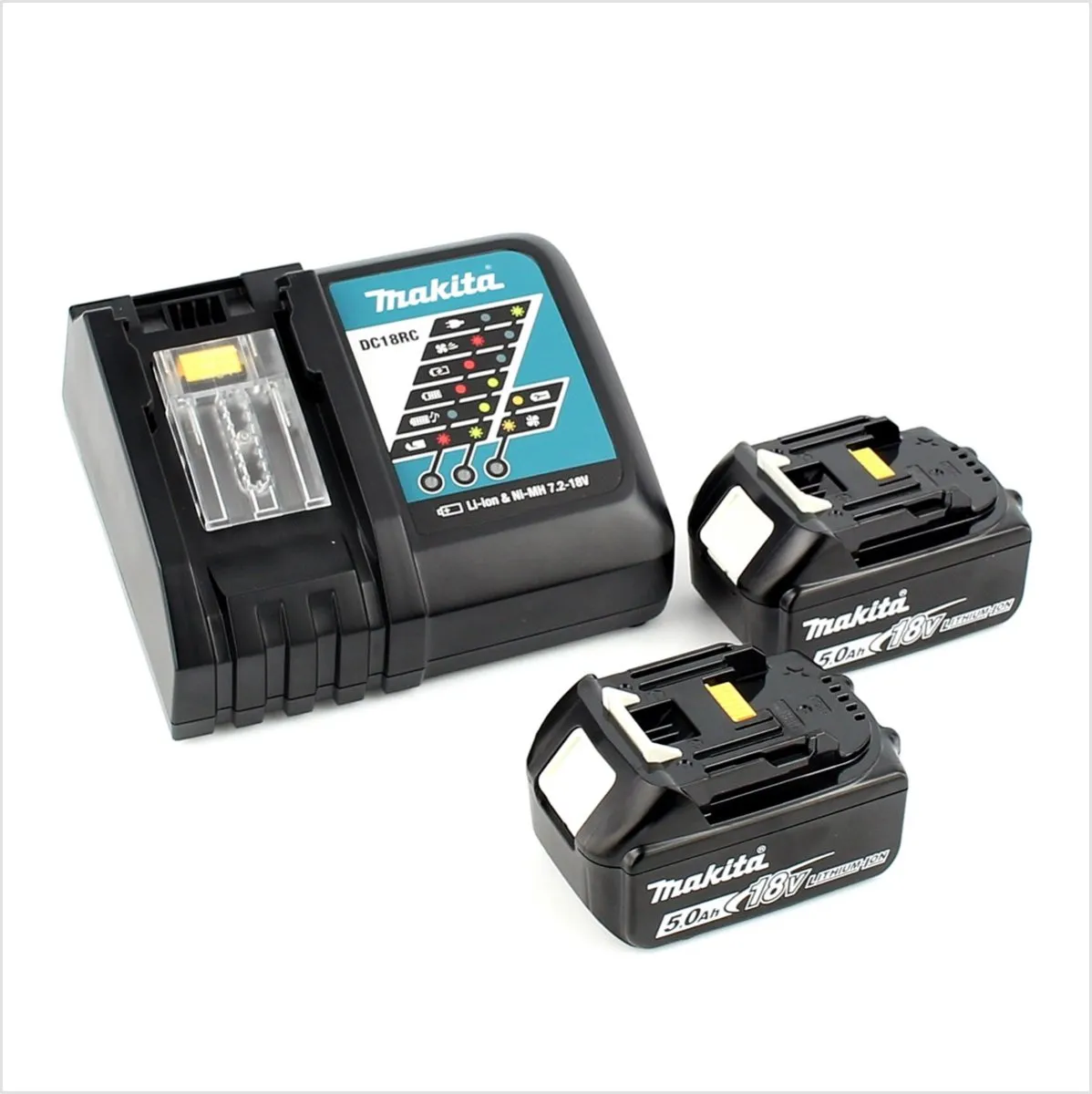 Makita DTW 1002 RTJ Slagmoersleutel 18V 1000Nm - 2x 5.0Ah + Lader + Makpac