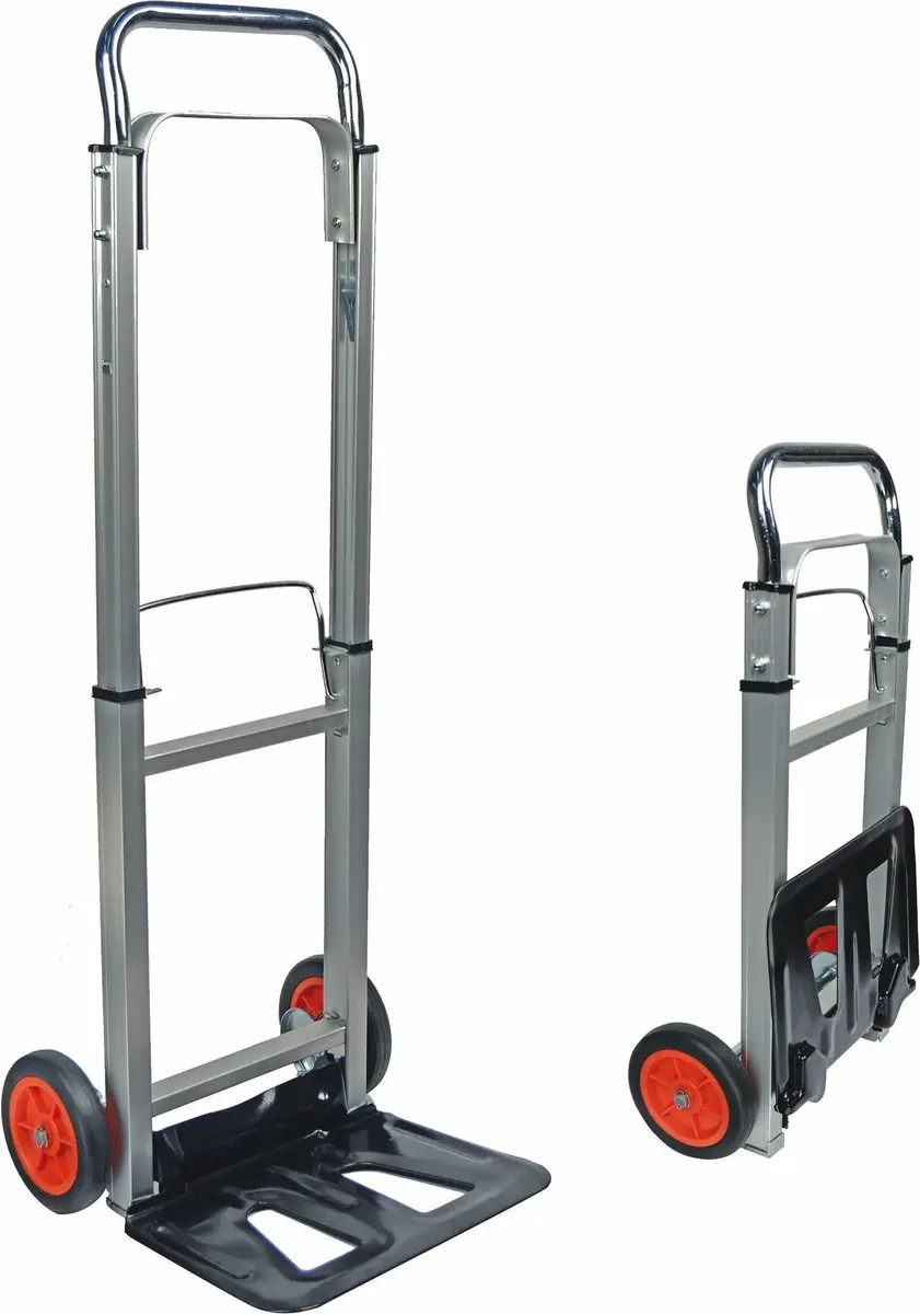 Brüder Mannesmann Steekwagen - Max 90 kg - Opvouwbaar - Grijs