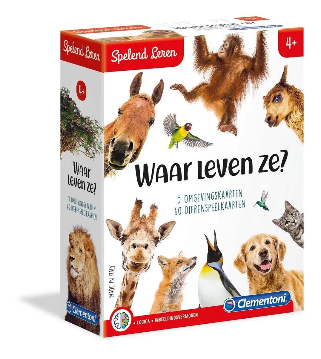 Clementoni Spelend Leren Dierenbingo 66911 - Multi - afbeelding 3 van 6