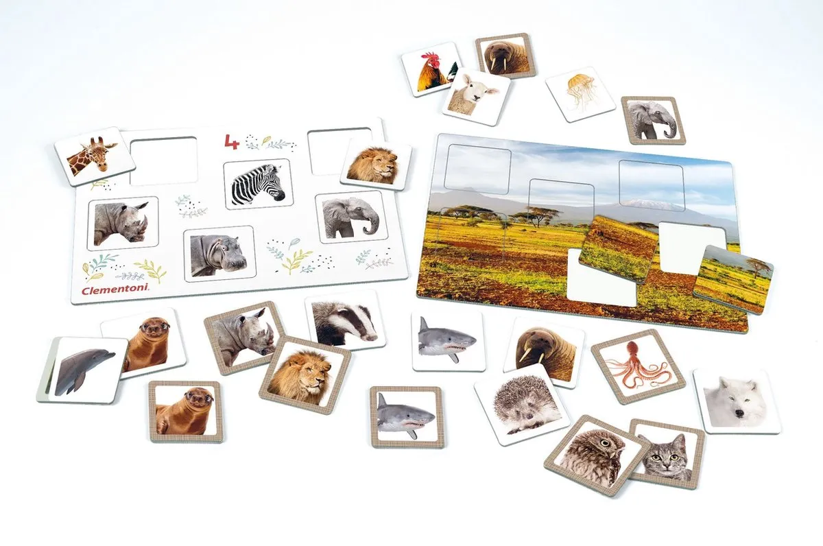 Clementoni Spelend Leren Dierenbingo 66911 - Multi - afbeelding 6 van 6