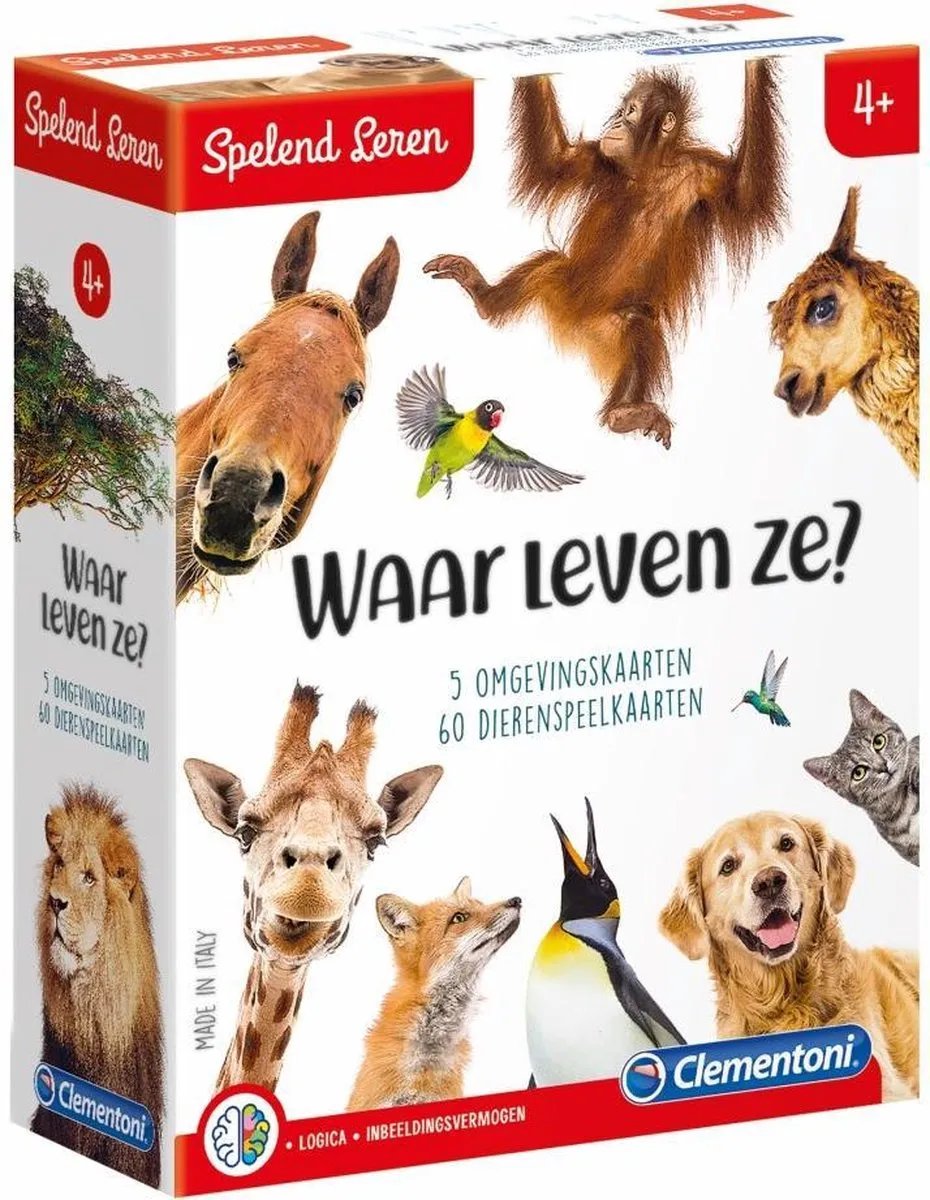 Clementoni Spelend Leren Dierenbingo 66911 - Multi - afbeelding 4 van 6