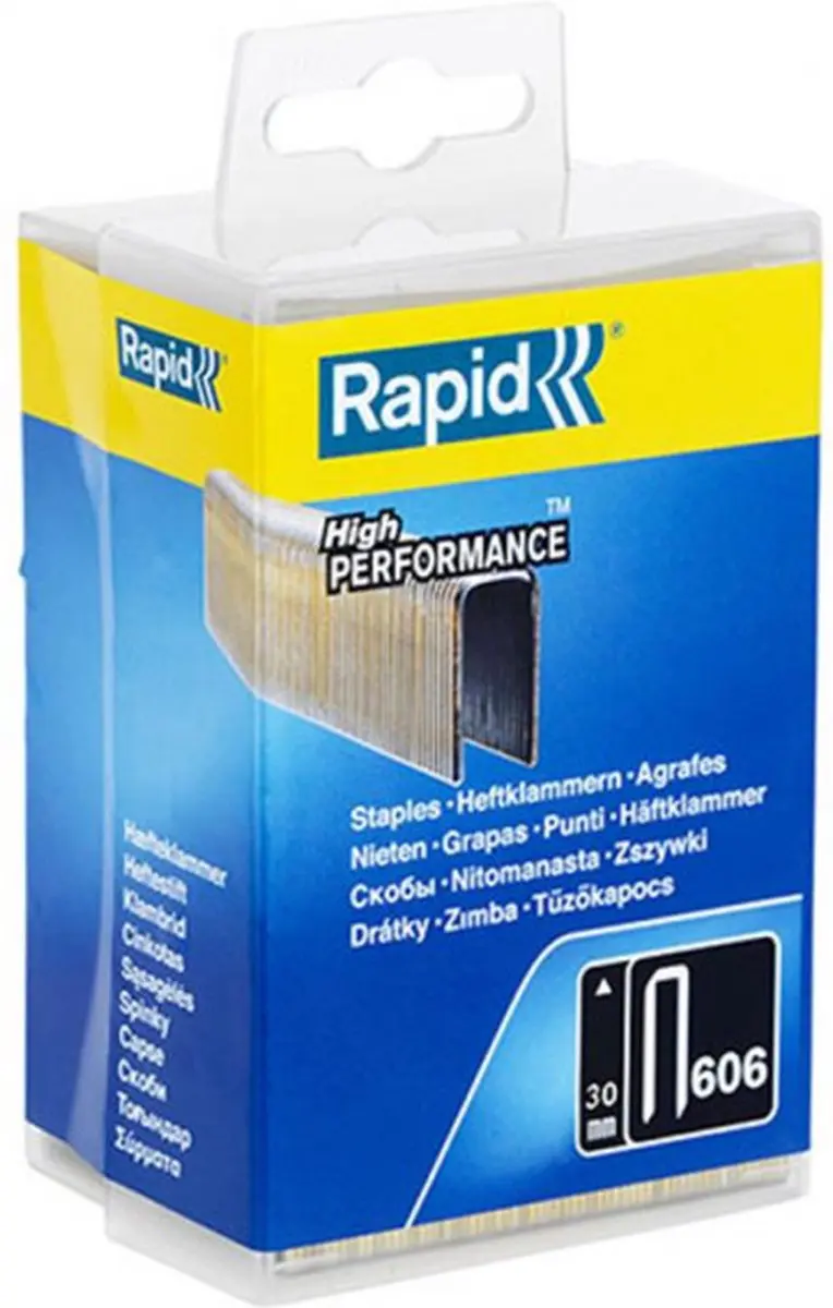 Rapid Nr 606 Smalrugnieten 30mm - 3600 Stuks