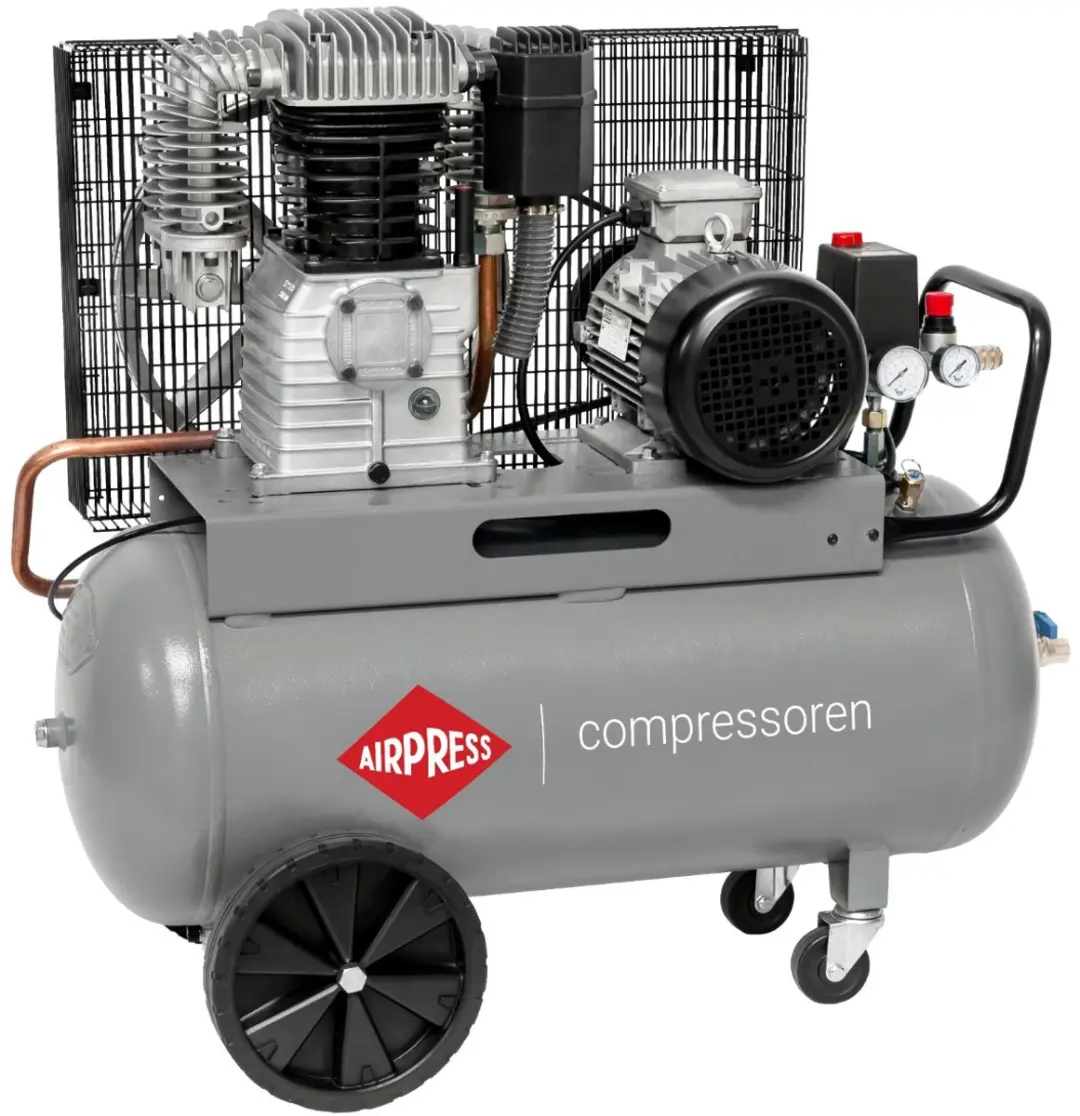 Airpress Compressor HK 700-90 Pro 11 bar 476 l/min 90L - Grijs