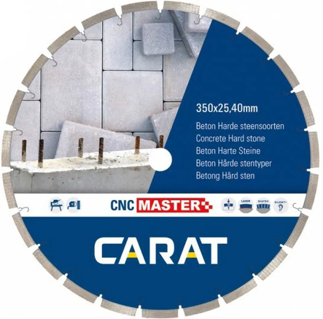 Carat CNC Master Diamantzaag 350x25,4mm CNCM350400