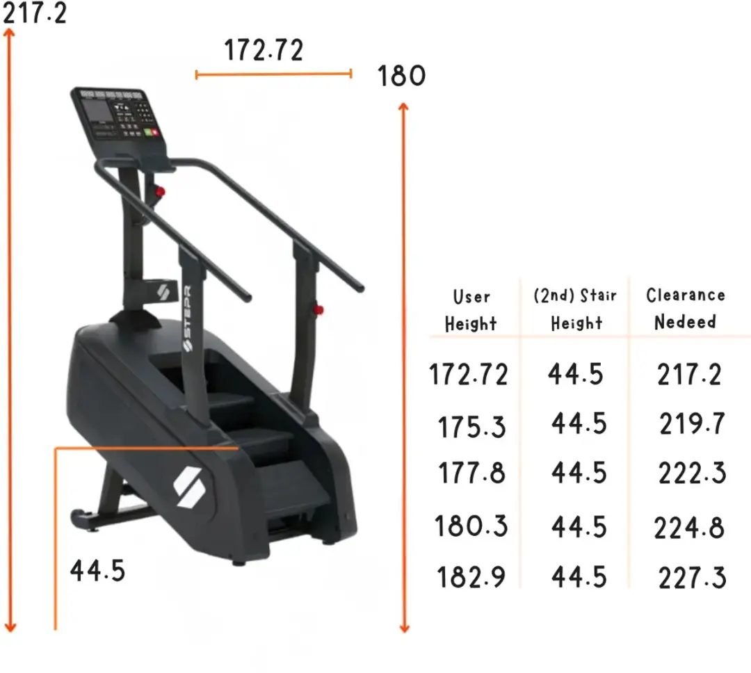 STEPR GO Stair Climber - Traploper - 15 Programma's - 25 Niveaus