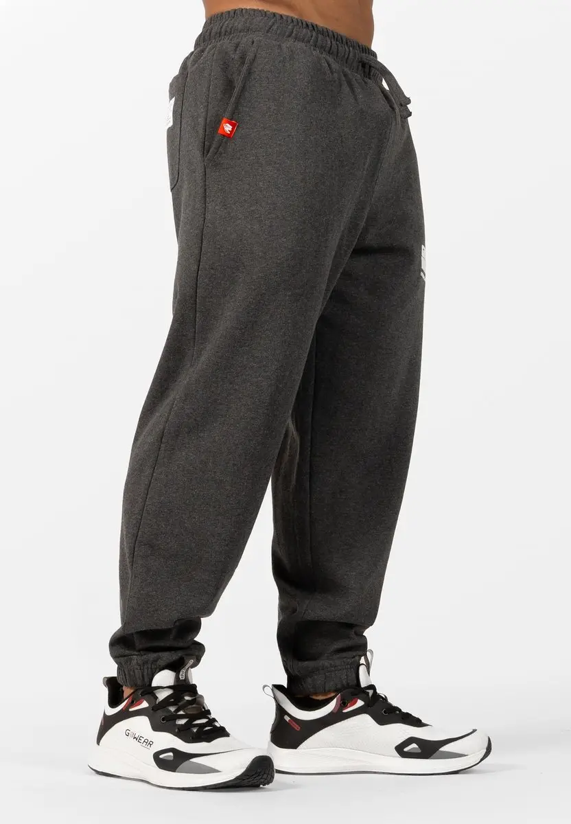 Gorilla Wear Classic Oversized Sweatpants XL - Donkergrijs Gemêleerd