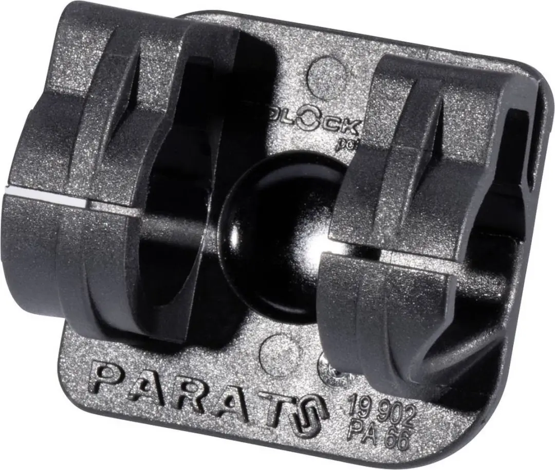 Parat PARASNAP SNAP-2 Bevestiging 6902043151 - 3 Stuks - Zwart