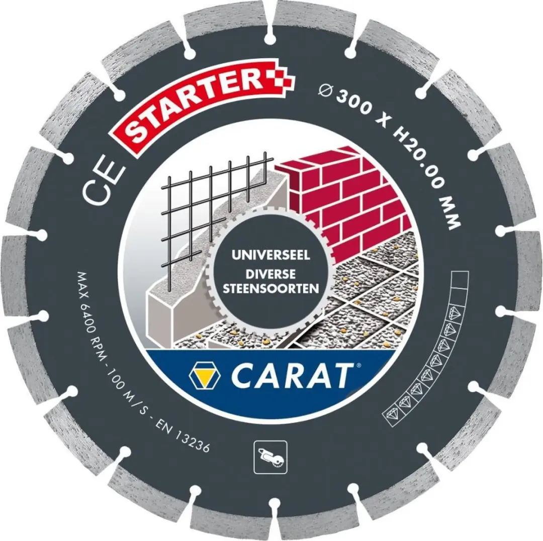 Carat Diamantzaag Universeel Ø150x22,2mm CES1509000