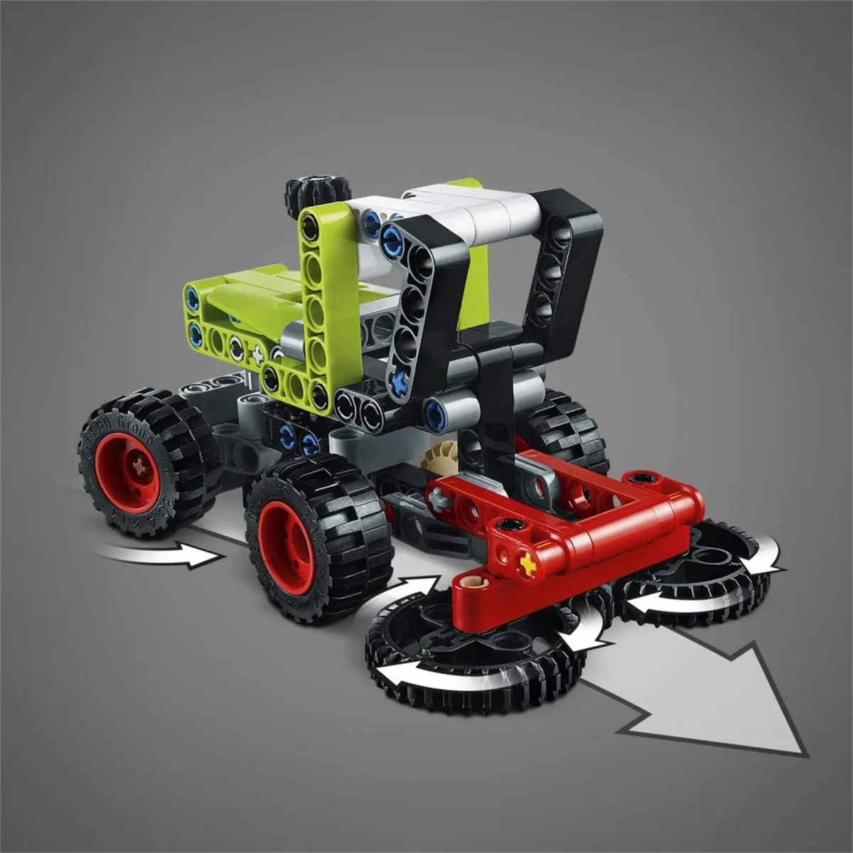 LEGO Technic Mini CLAAS XERION 42102 - 130 Stukken - Zwart