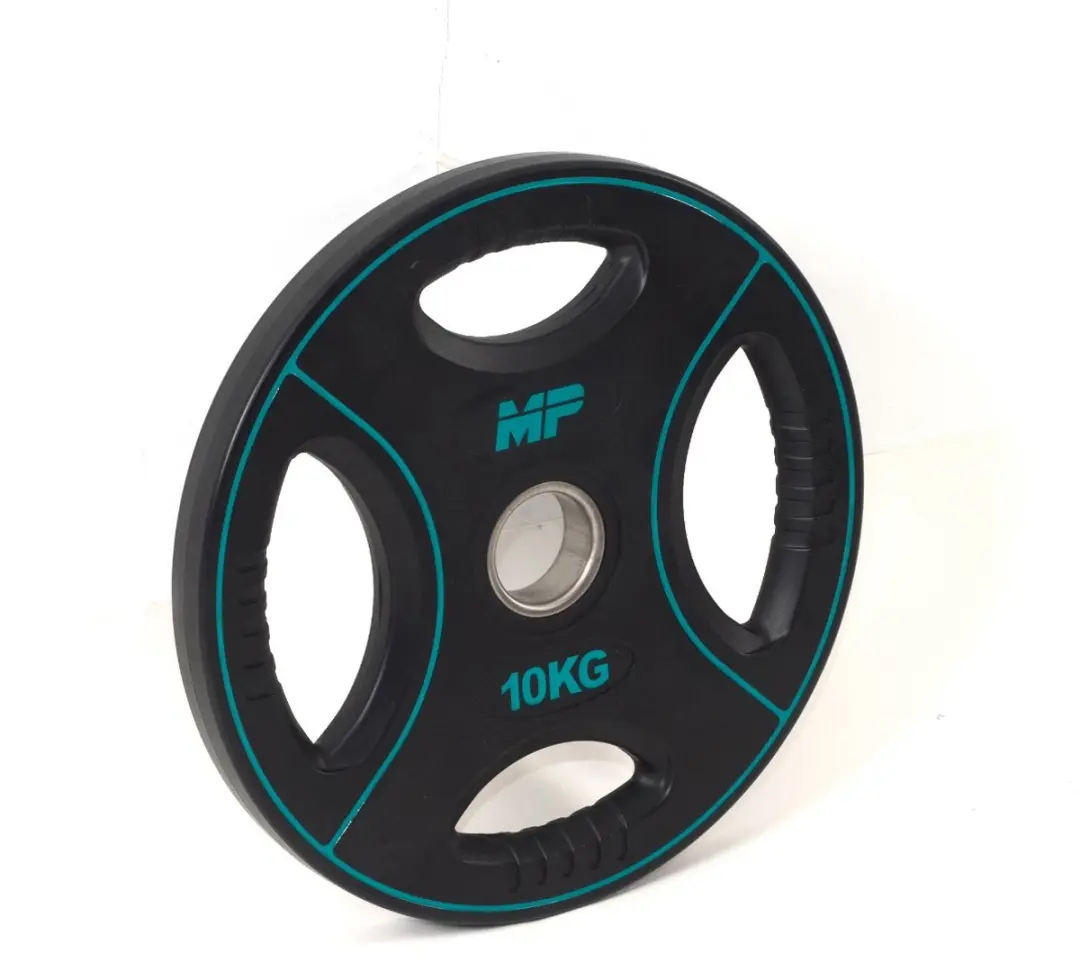 Muscle Power 10kg Polyurethaan Halterschijf 50mm