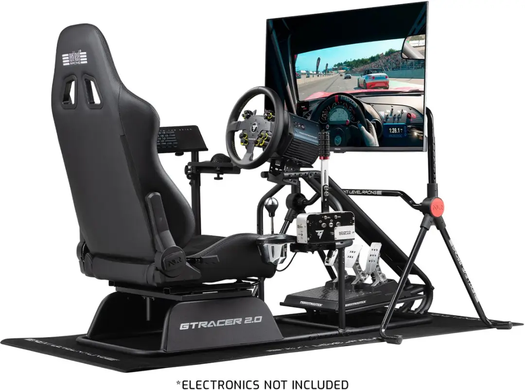 Next Level Racing GTRacer 2.0 NLR-R007 Simulatorcockpit - Zwart