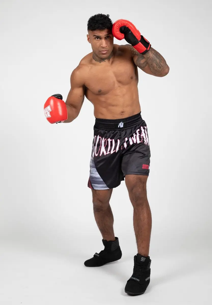 Gorilla Wear Clayton Trainingsbroek M - Zwart/Rood - afbeelding 6 van 6