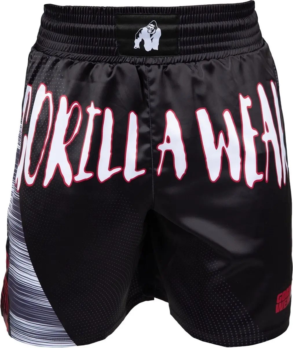 Gorilla Wear Clayton Trainingsbroek M - Zwart/Rood