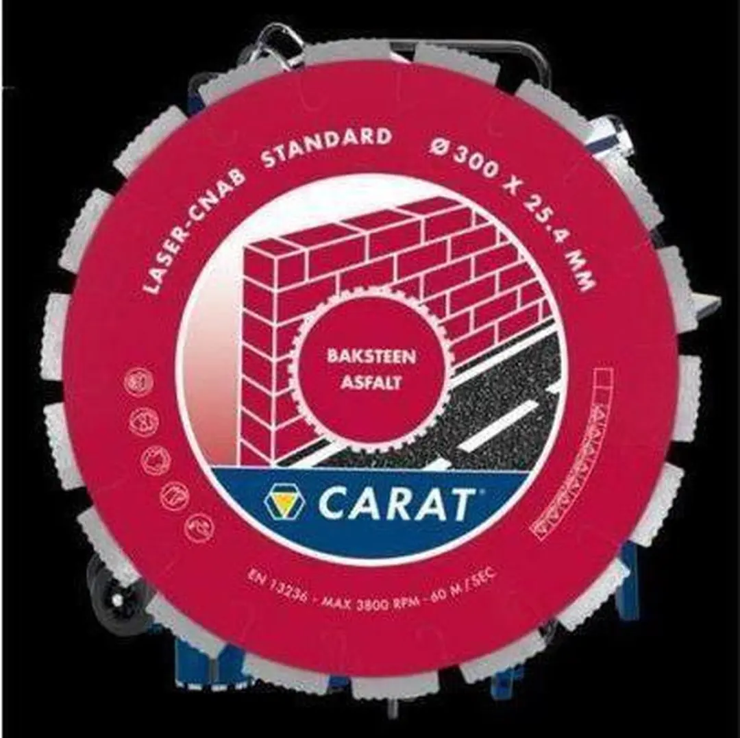 Carat Diamantzaagblad Baksteen Nat 350mm