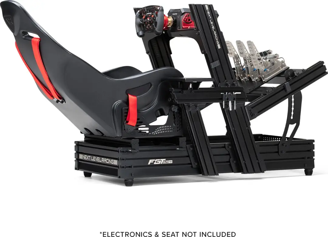 Next Level Racing F-GT Elite 160 Simulator Cockpit - Zwart