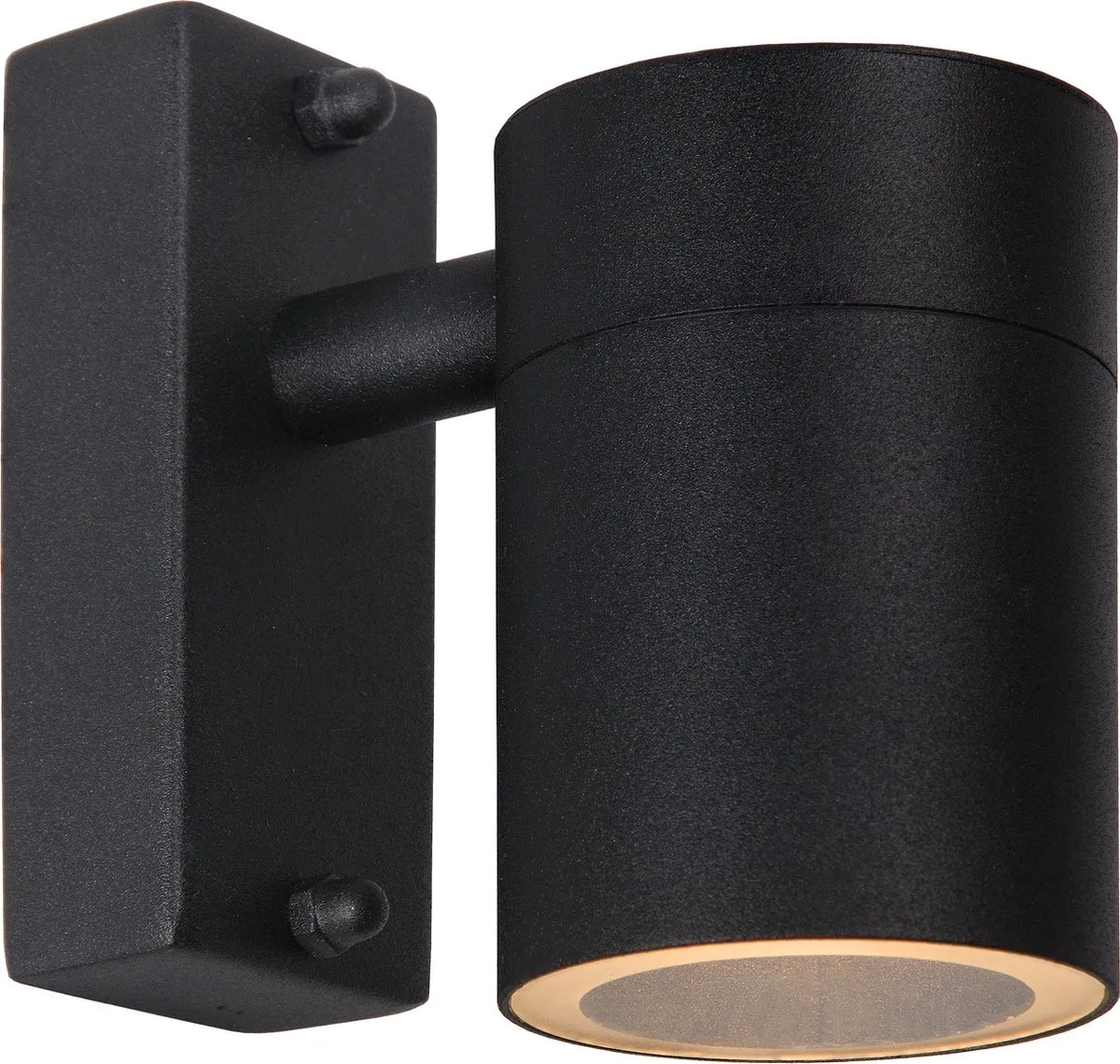 Lucide ARNE-LED Wandspot GU10 5W 2700K - Zwart