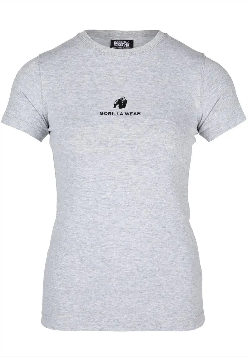 Gorilla Wear Estero T-shirt - Grijs Gemêleerd M