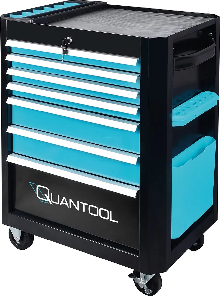 Brüder Mannesmann Quantool Gereedschapwagen 217-delig