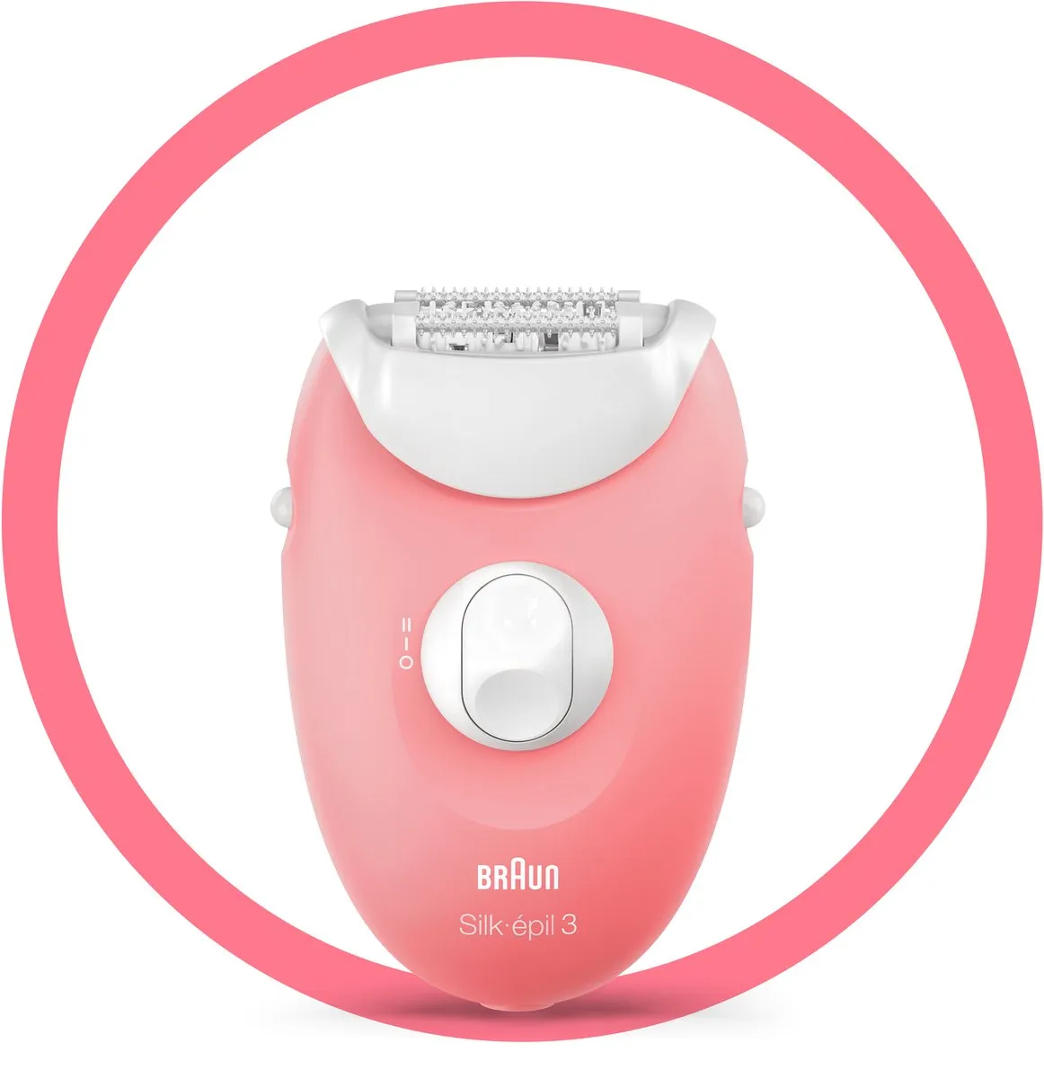Braun SE 3-176 Epilator - Roze