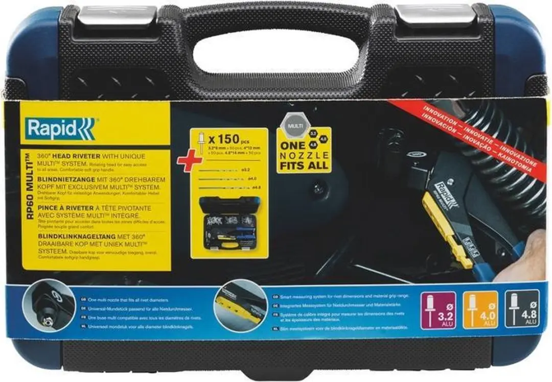 Rapid RP60 MULTI Klinkhamer Case - 5001128 - Zilver