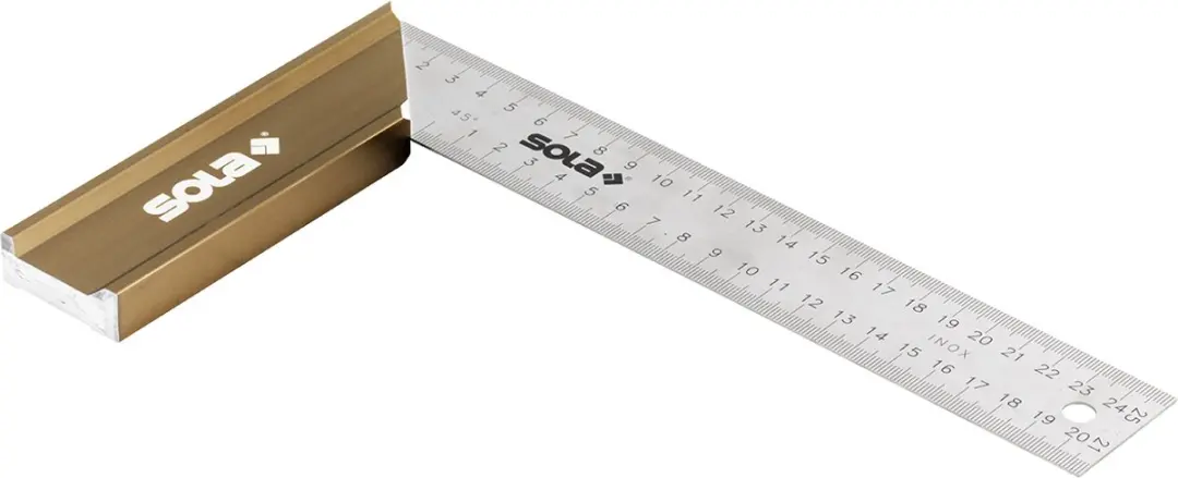 Sola Winkelhaak SRB500 ALU/RVS 500x170mm