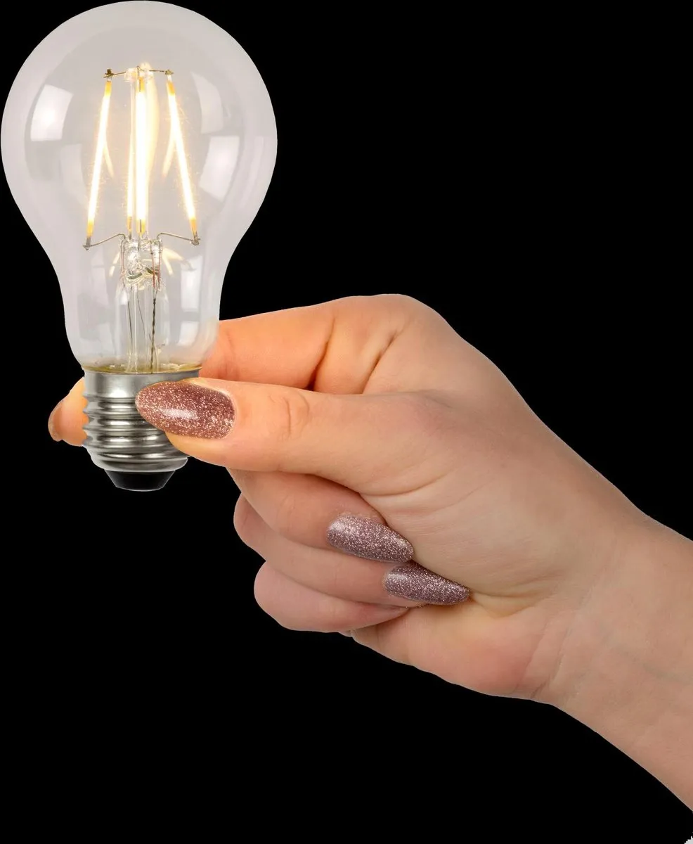 Lucide A60 Class B LED Lamp - 7W 2700K - E27 - Transparant