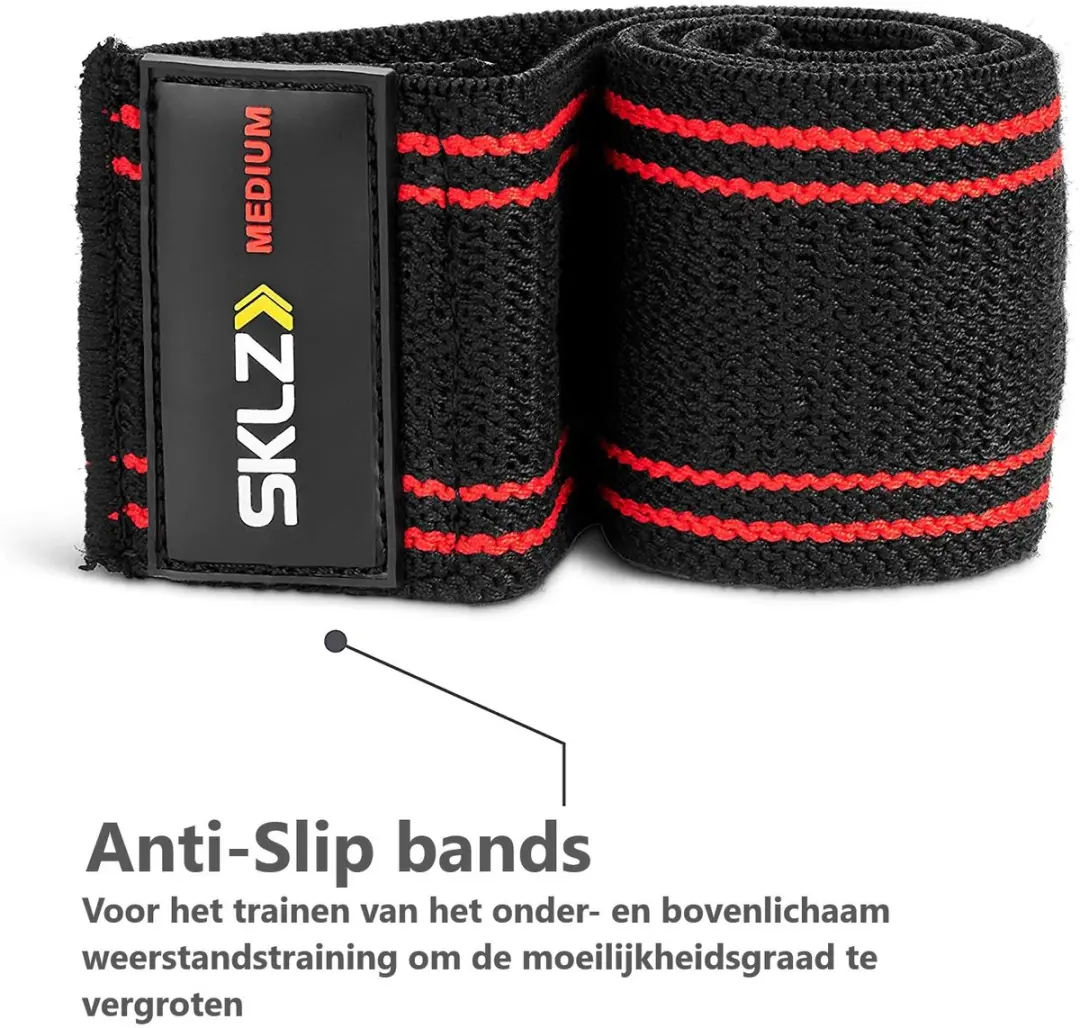 Sklz Pro Knit Mini Band - Medium - Rood