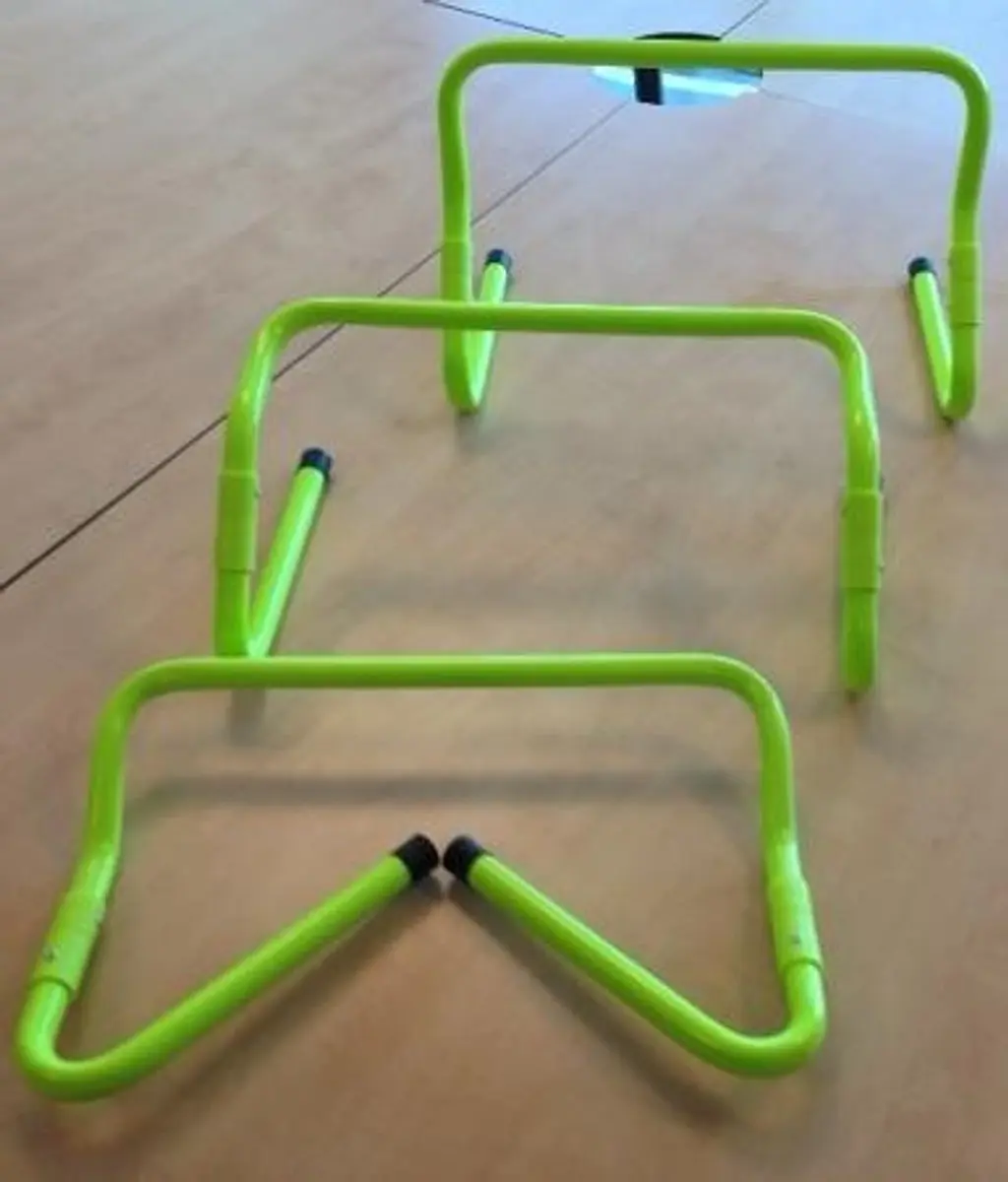 LifeMaxx Agility Hurdle Set - 4 Hordes Groen