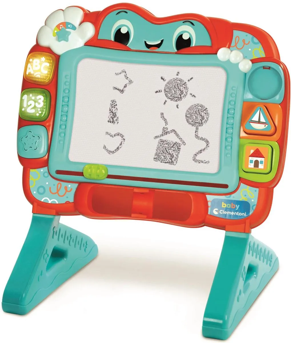 Clementoni Baby Interactive Schildersezel - Licht & Geluid - Multi