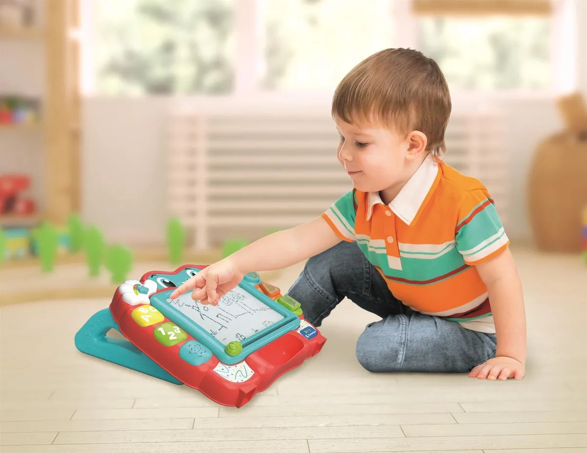 Clementoni Baby Interactive Schildersezel - Licht & Geluid - Multi