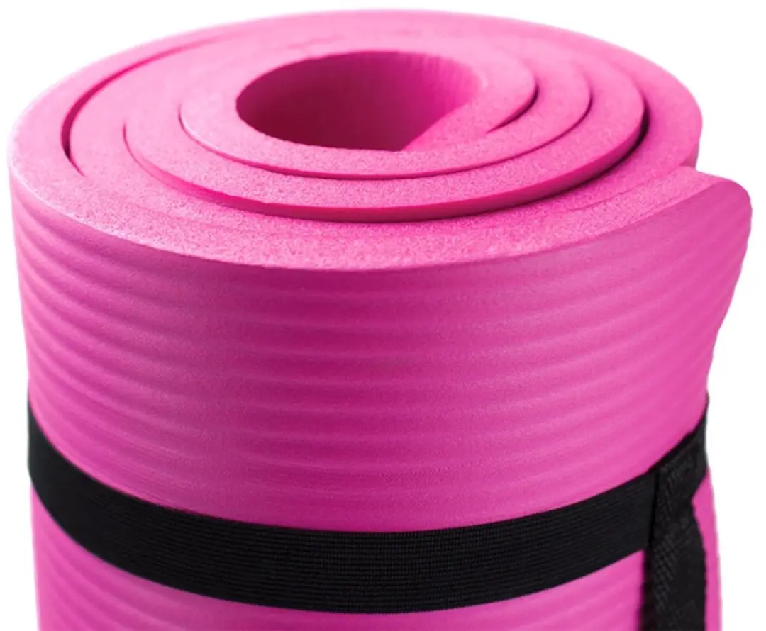 HMS Yoga Mat Roze 15mm