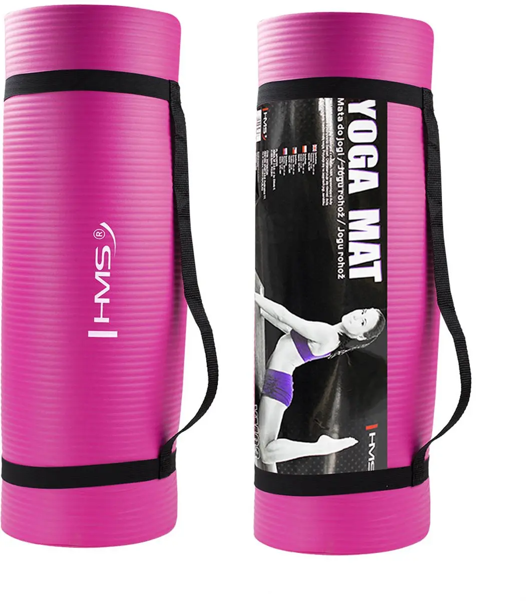 HMS Yoga Mat Roze 15mm