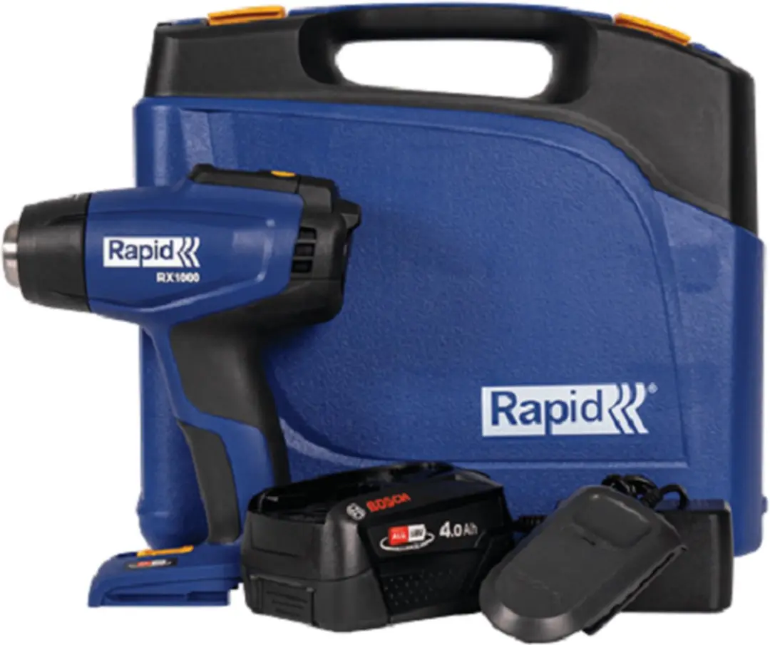 Rapid RX1000 Accu Heteluchtpistool 18V P4A - 600W