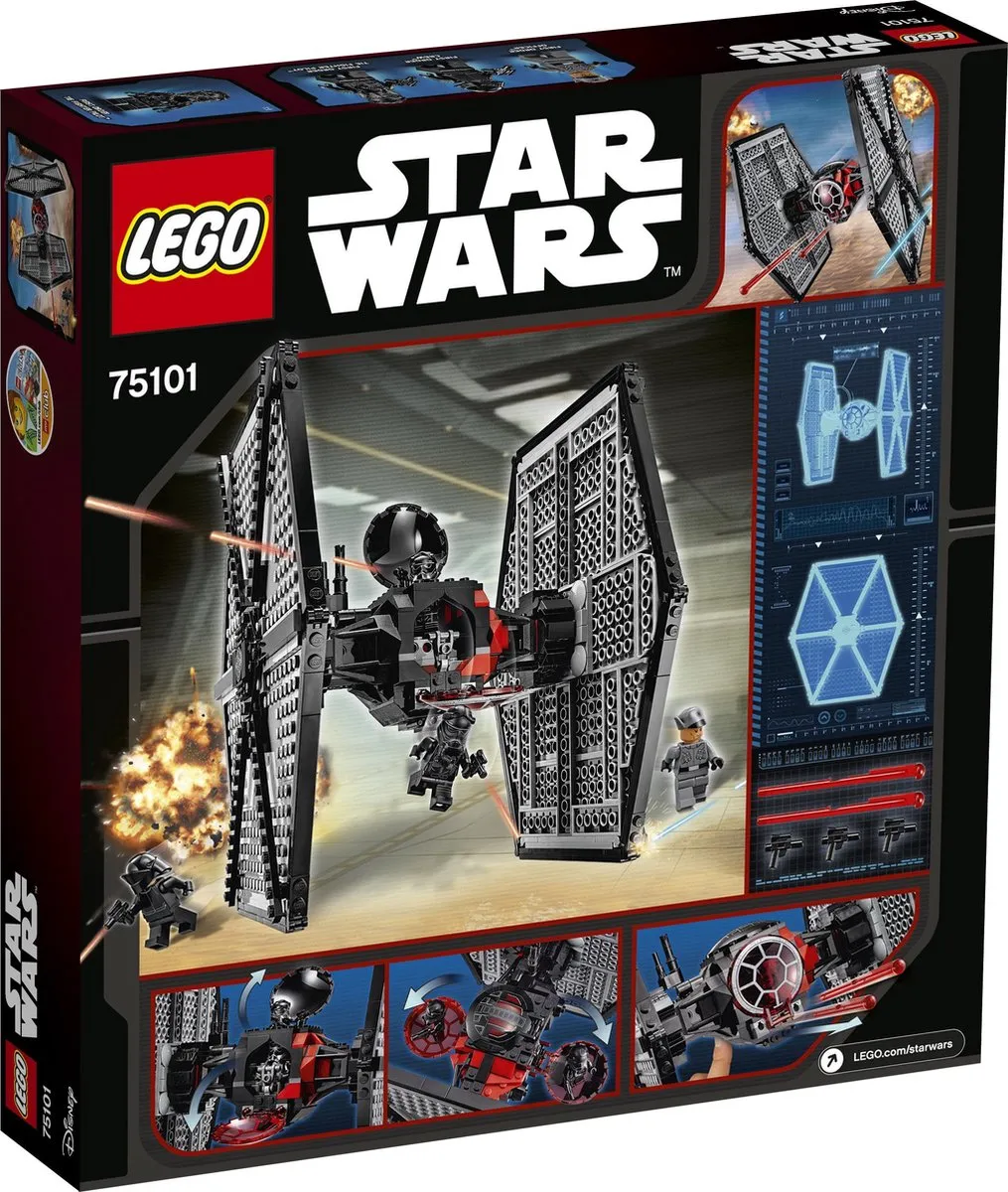 LEGO Star Wars First Order TIE Fighter 75101 - 517 Stukken