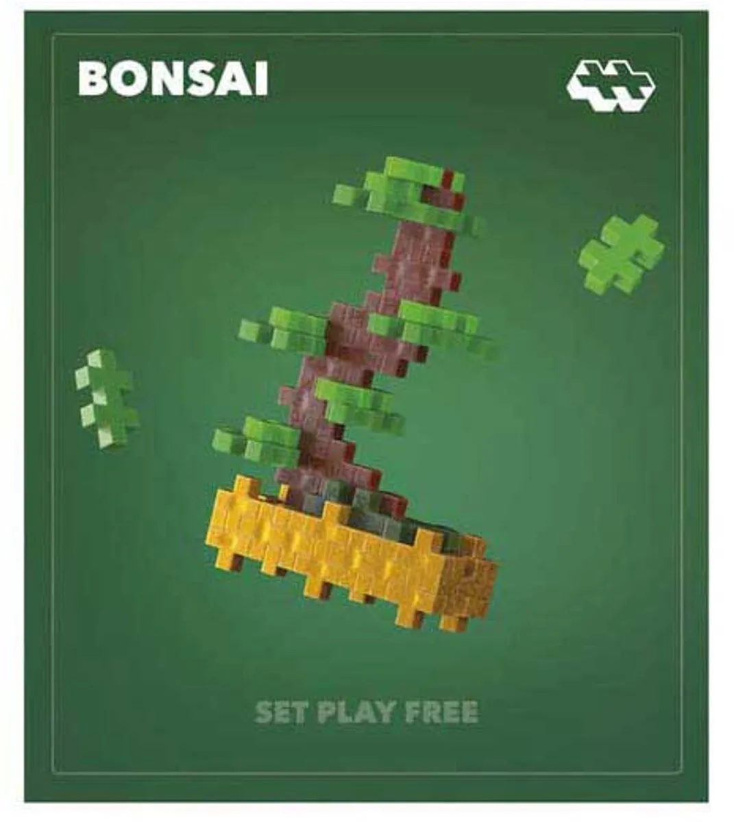 Plus-Plus Plant Pack Bonzai Groen Bouwspeelgoed 50 Stuks