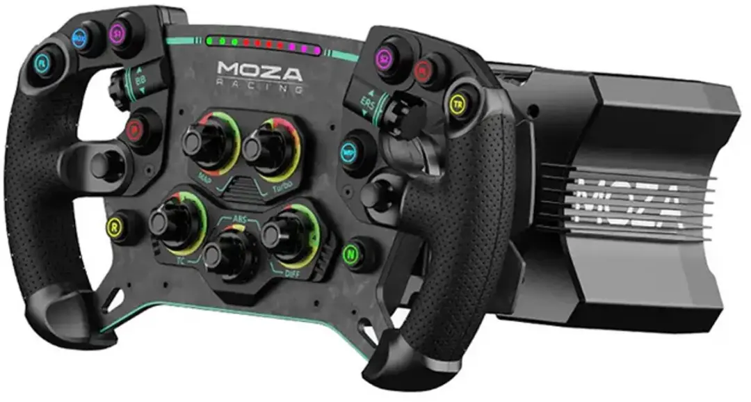 Moza Racing R9 V3 + GS V2P Stuurwiel Bundle