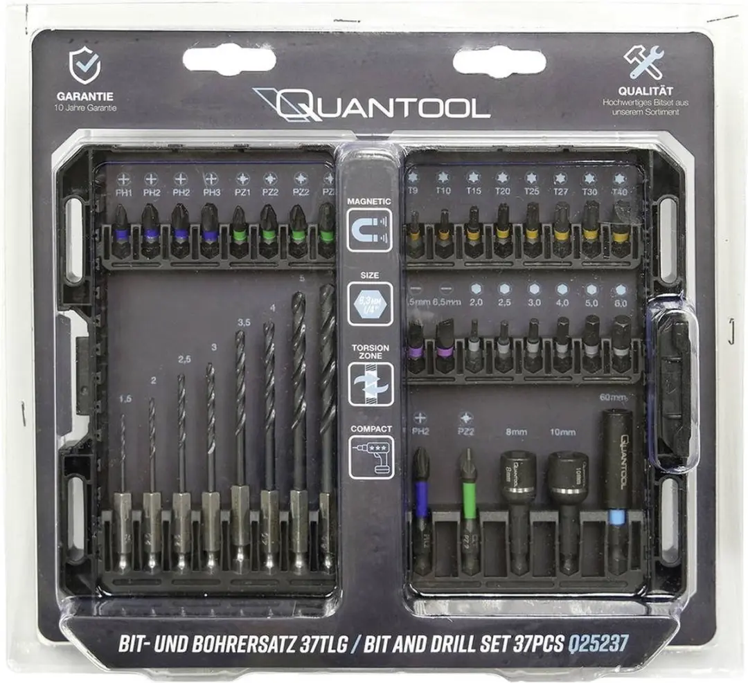 Brüder Mannesmann Q25237 Bitset Metaal 24-delig