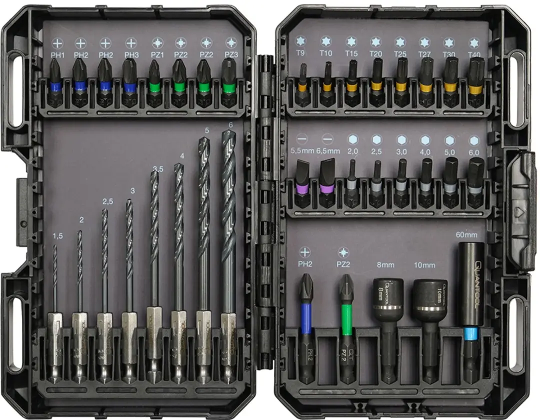 Brüder Mannesmann Q25237 Bitset Metaal 24-delig
