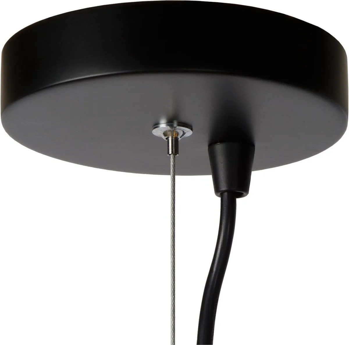 Lucide Leanne Hanglamp Ø65cm - 10xE27 Zwart