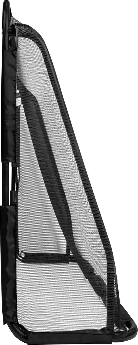 Virtufit Voetbaldoel Pro 300x200cm - Doelwand met 5 zones - Zwart